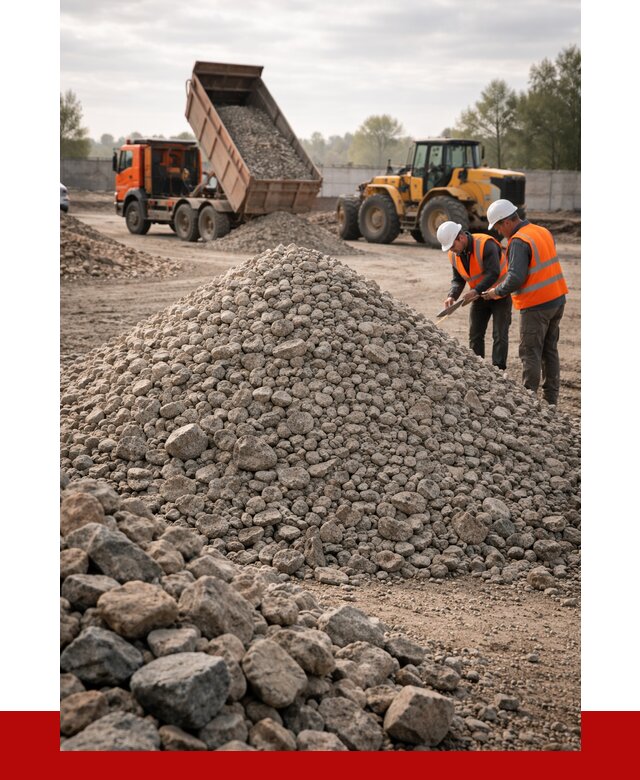 Гранитный щебень фракция 40-70 в Благовещенске от 2539 руб ПРОНЕРУДБгн