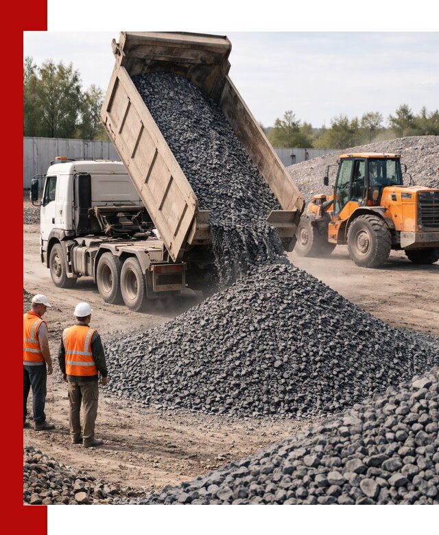 Доставка и продажа щебня габбро-диабаза в Благовещенске
