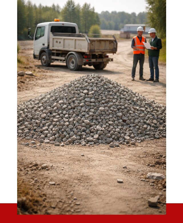 Гравийный щебень фракция 20-40 в Благовещенске от 1219 р. | ПРОНЕРУДБгн