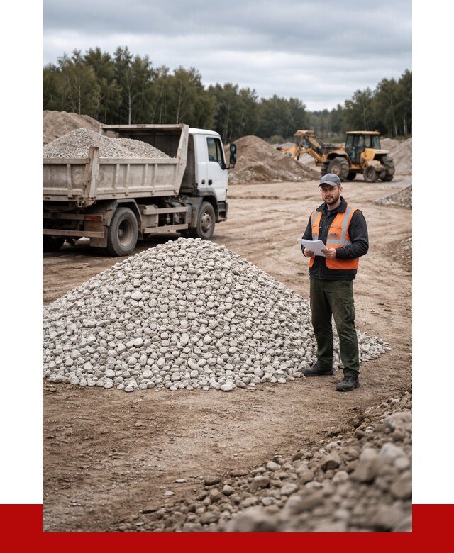 Доломитовый щебень в Благовещенске купить от 2235 р., ПРОНЕРУДБгн