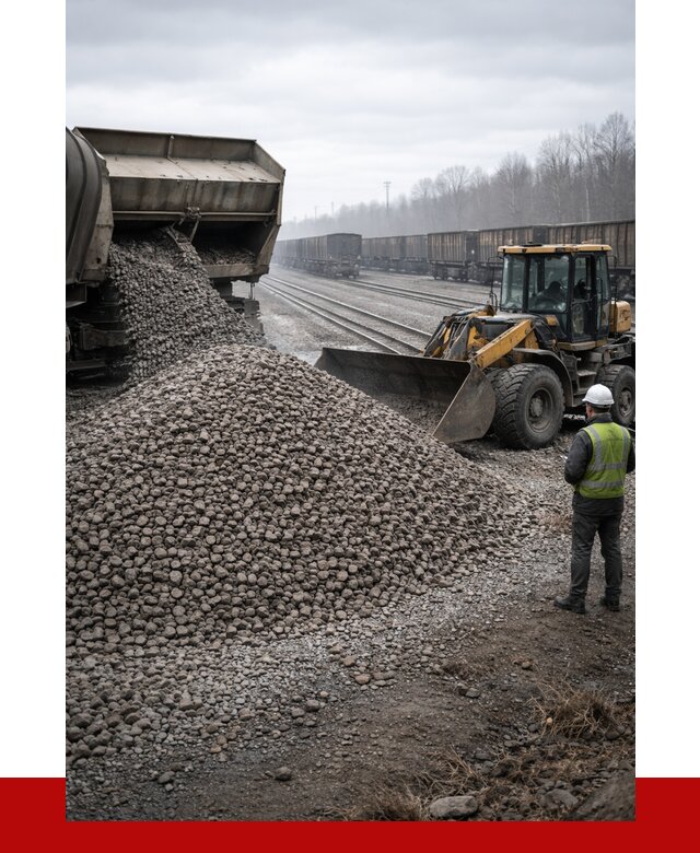 Купить железнодорожный щебень в Благовещенске от 2844 р. | ПРОНЕРУДБгн