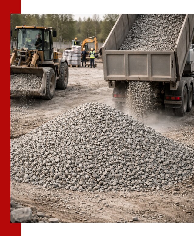 Вторичный щебень фракции 5-20 в Благовещенске — доставка и продажа крупнотоннажно