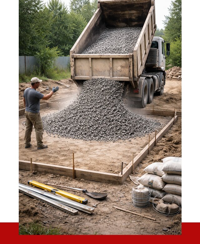 Купить щебень для фундамента в Благовещенске от 4571 р. | ПРОНЕРУДБгн
