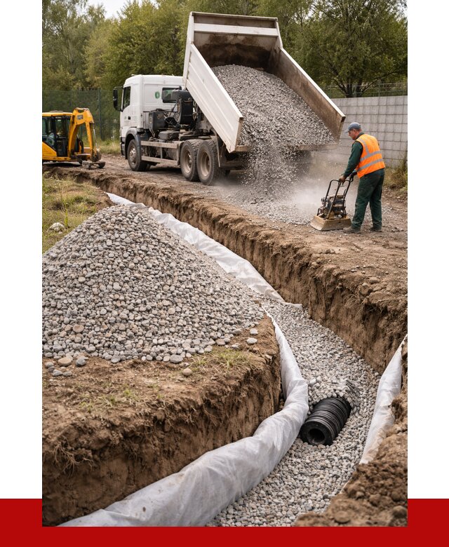 Щебень для дренажа в Благовещенске от 1879 р., ПРОНЕРУДБгн доставка