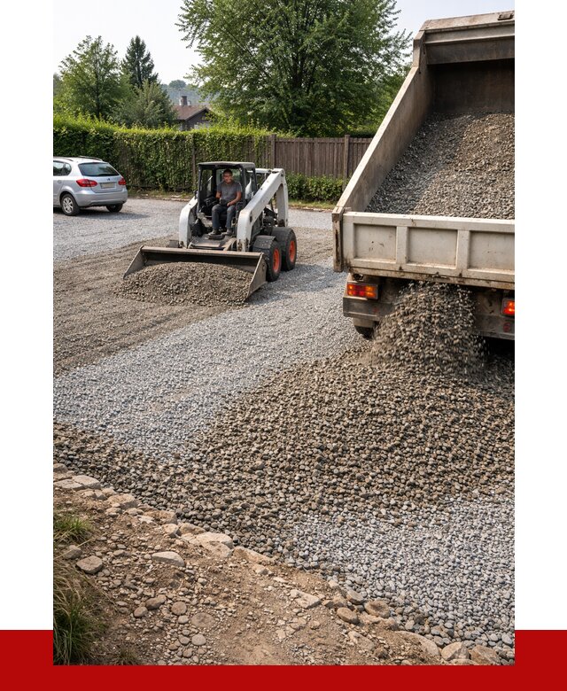 Щебень для парковки в Благовещенске с доставкой от 1219 р.| ПРОНЕРУДБгн