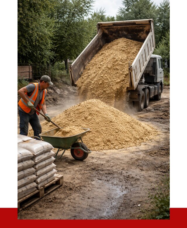 Купить песок с доставкой в Благовещенске от 1828 р. | ПРОНЕРУДБгн