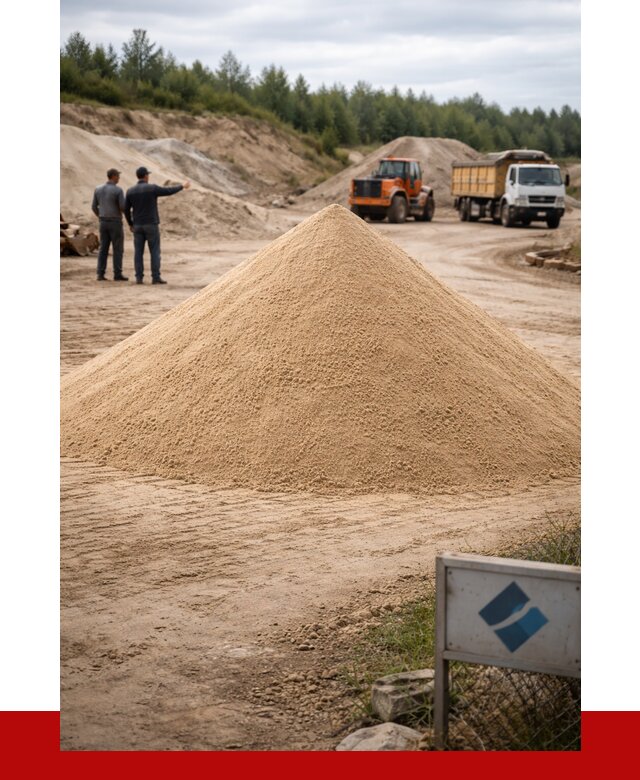 Карьерный песок навалом в Благовещенске от 1828 р. | ПРОНЕРУДБгн
