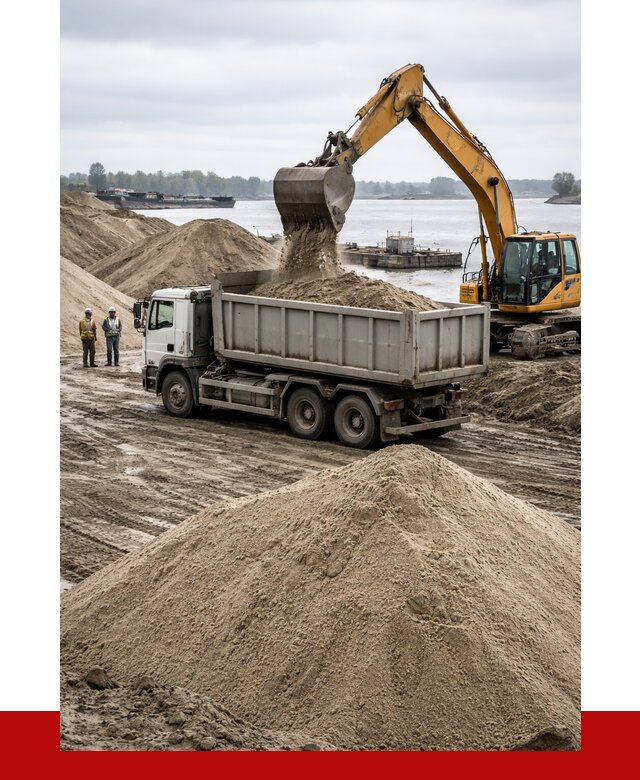 Купить речной песок навалом в Благовещенске от 1828 р., ПРОНЕРУДБгн