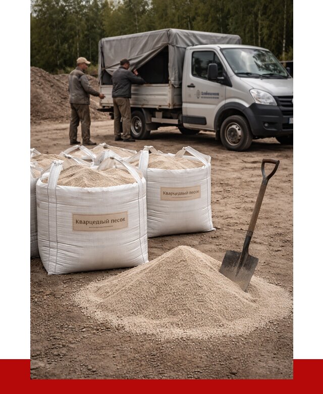 Кварцевый песок для пескоструя в Благовещенске от 4571 р. | ПРОНЕРУДБгн