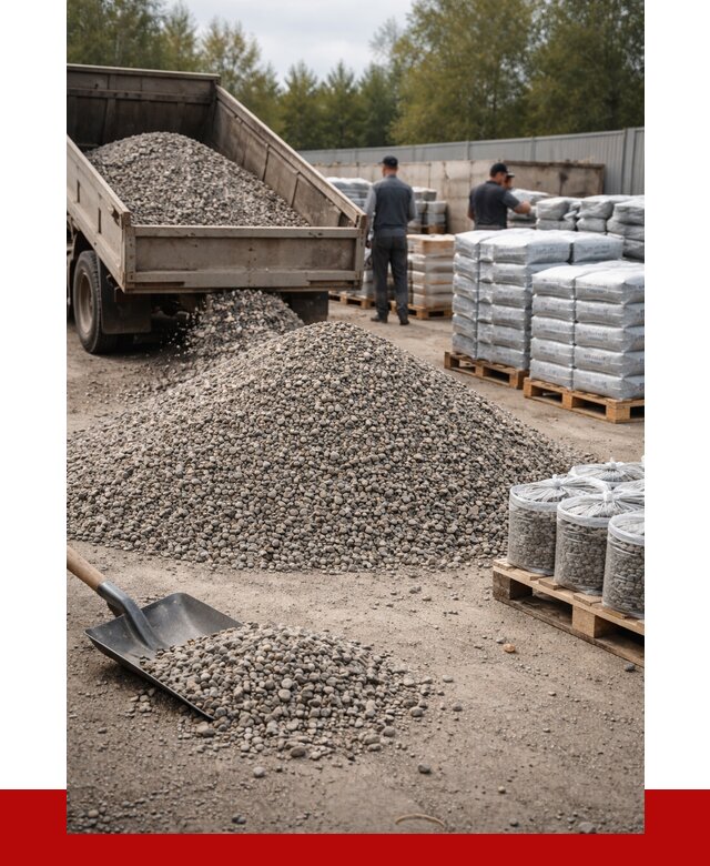 Гравий фракция 5-20 в Благовещенске купить от 2336 р. ПРОНЕРУДБгн