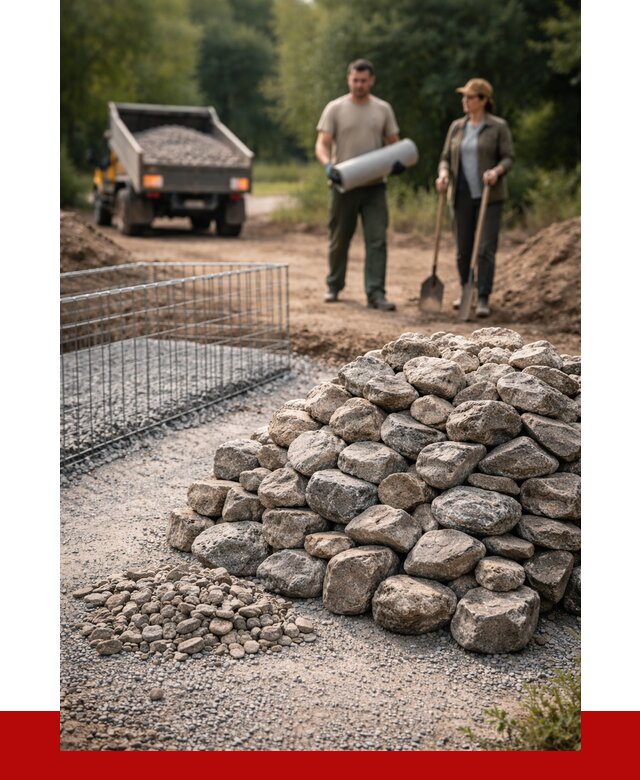 Камень для габионов фракция 100-200 в Благовещенске от 4875 р. | ПРОНЕРУДБгн