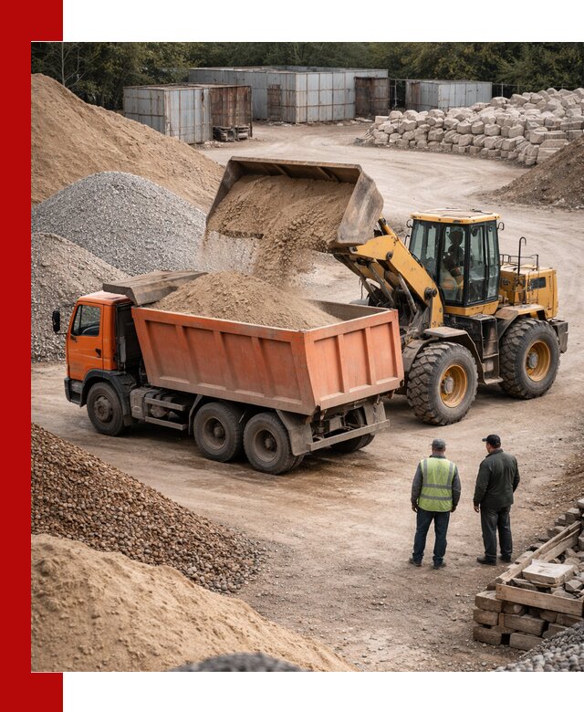 Доставка сыпучих смесей и смесей для стройки в Благовещенске