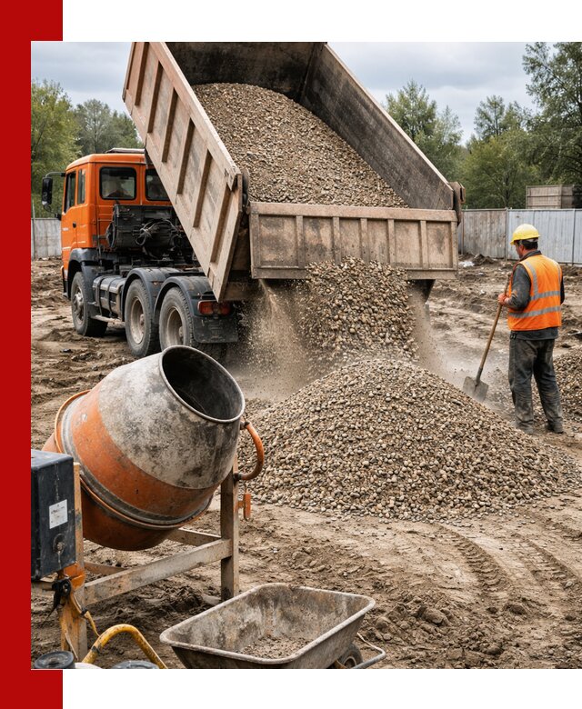 Опгс для бетона с доставкой самосвалом в Благовещенске от производителя