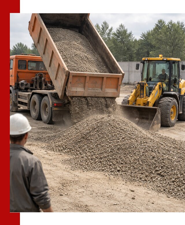 Доставка щпс С8 самосвалами в Благовещенске от производителя