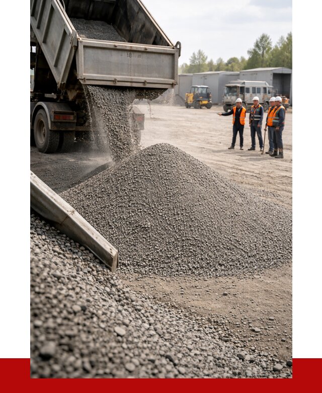 Гравийный отсев 0-5 в Благовещенске от 1219 р. с доставкой | ПРОНЕРУДБгн