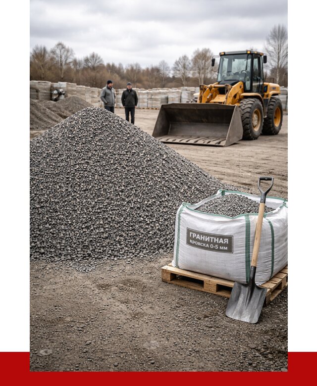 Купить гранитную крошку в Благовещенске от 4875 р. с доставкой | ПРОНЕРУДБгн