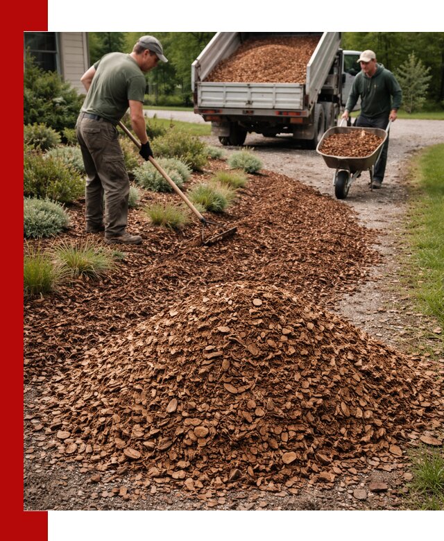 Крошка для мульчирования с доставкой в Благовещенске