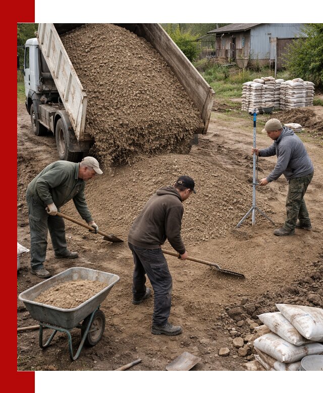 Керамзитовый песок с доставкой в Благовещенске оптом и в розницу