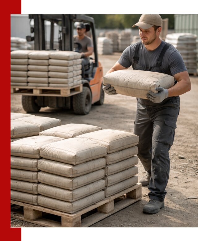 Доставка цемента в мешках оптом и в розницу в Благовещенске