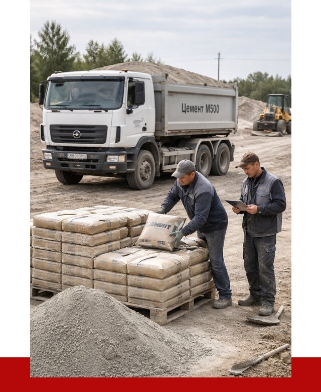 Купить цемент м500 с доставкой в Благовещенске от 5282 р. | ПРОНЕРУДБгн