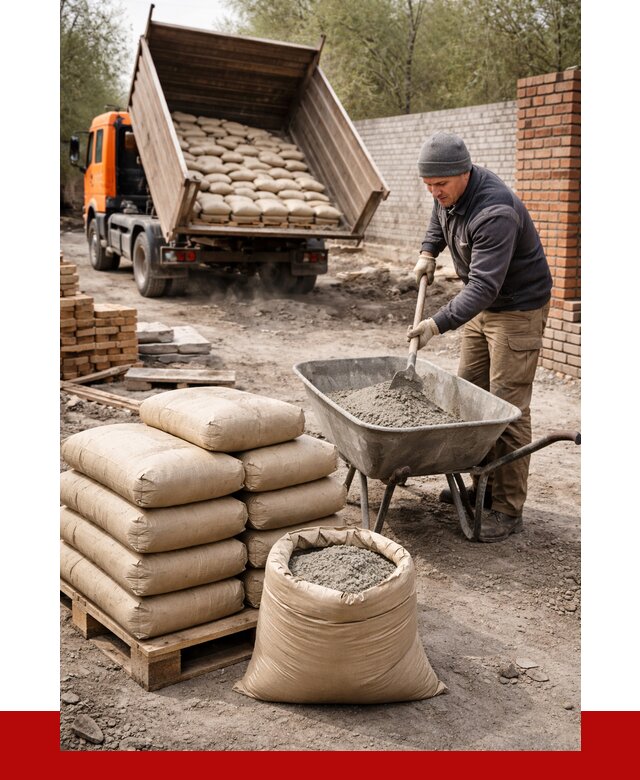 Купить сухую смесь для кладки в Благовещенске от 1219 р. | ПРОНЕРУДБгн