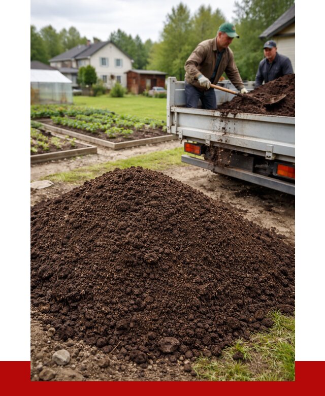Плодородный грунт в Благовещенске с доставкой от 4266 р. | ПРОНЕРУДБгн