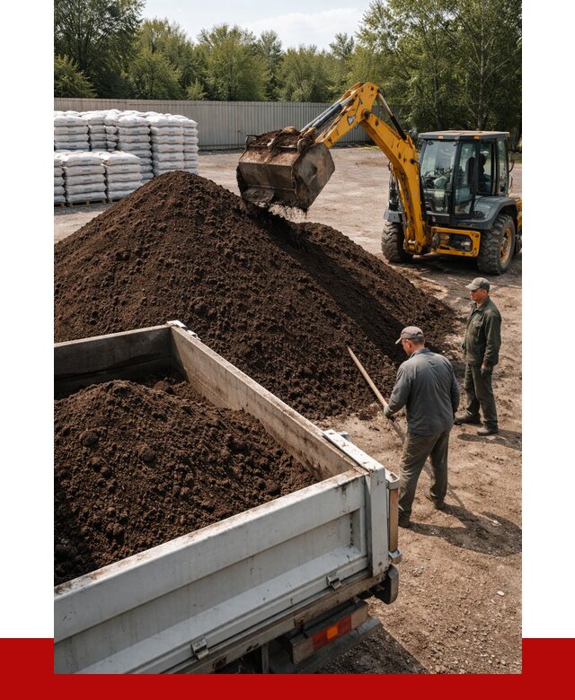 Растительный грунт с доставкой в Благовещенске от 3250 р. | ПРОНЕРУДБгн