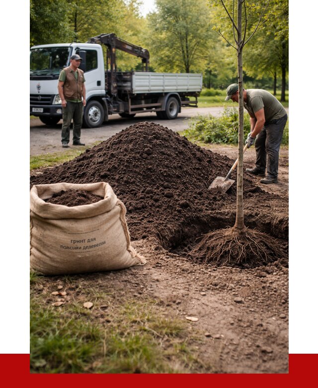 Грунт для посадки деревьев в Благовещенске от 1219 р. | ПРОНЕРУДБгн