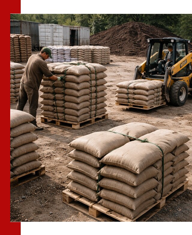 Доставка торфа в мешках по выгодным ценам в Благовещенске