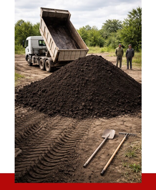 Купить чернозем навалом в Благовещенске от 1219 р. за куб | ПРОНЕРУДБгн