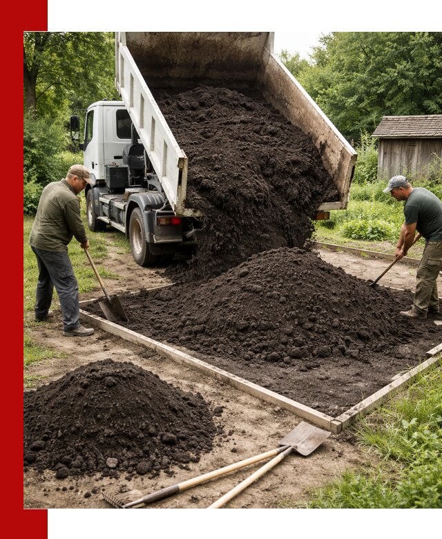 Купить чистый чернозем для огорода с доставкой в Благовещенске