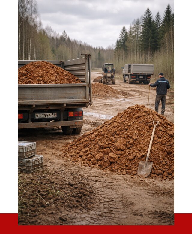 Глина и суглинки в Благовещенске от 4571 р. за куб | ПРОНЕРУДБгн
