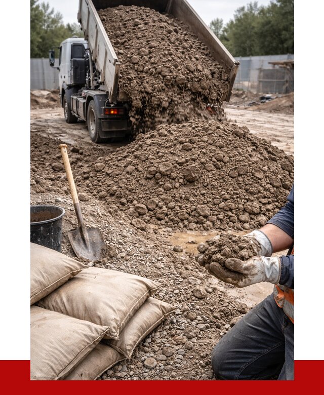 Купить глина для засыпки в Благовещенске от 1219 р. за куб | ПРОНЕРУДБгн