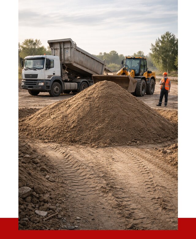 Купить песчаный грунт с доставкой в Благовещенске от 4266 р. | ПРОНЕРУДБгн
