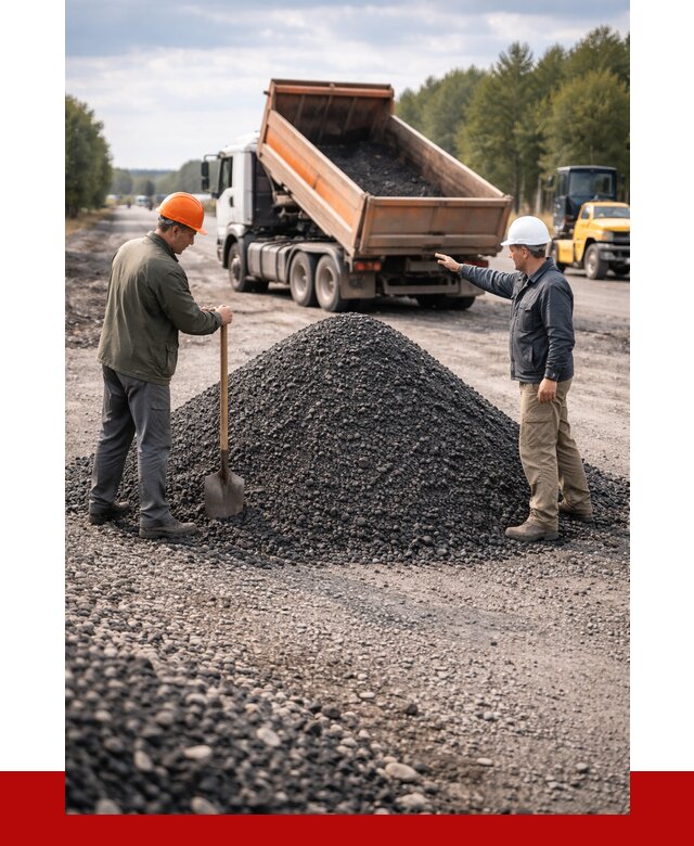 Купить асфальтовую крошку для дорог в Благовещенске от 4266 р. | ПРОНЕРУДБгн