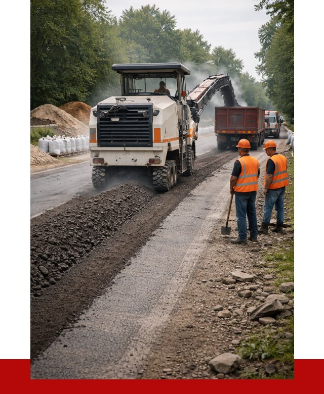 Фрезерованный асфальт в Благовещенске от 2235 р./куб. | ПРОНЕРУДБгн