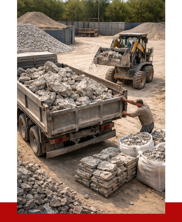 Купить бой бетона с доставкой в Благовещенске от 4875 р. | ПРОНЕРУДБгн