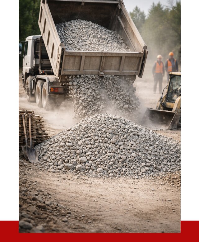 Купить дробленый бетон в Благовещенске от 1727 р./куб | ПРОНЕРУДБгн