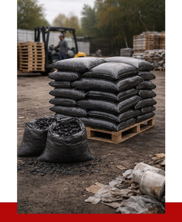 Купить уголь в мешках с доставкой в Благовещенске от 7618 р. | ПРОНЕРУДБгн