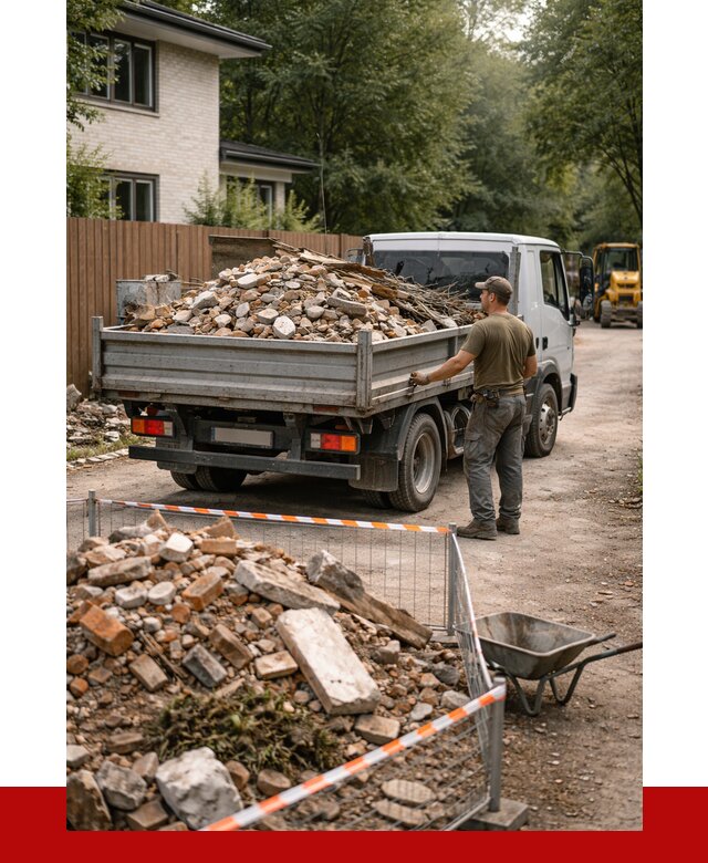 Вывоз строительного мусора с погрузкой в Благовещенске от 7618 р | ПРОНЕРУДБгн