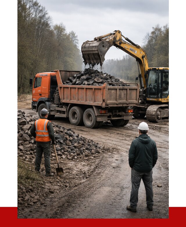 Вывоз асфальта в Благовещенске от 4571 р. самосвалом ПРОНЕРУДБгн
