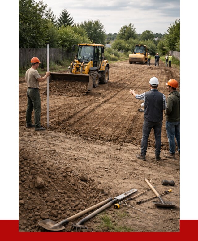 Планировка участка грунтом в Благовещенске от 4571 р ПРОНЕРУДБгн