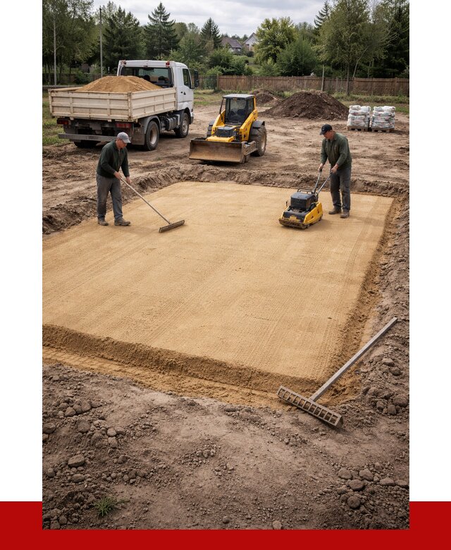 Устройство песчаной подушки в Благовещенске от 4571 р. ПРОНЕРУДБгн